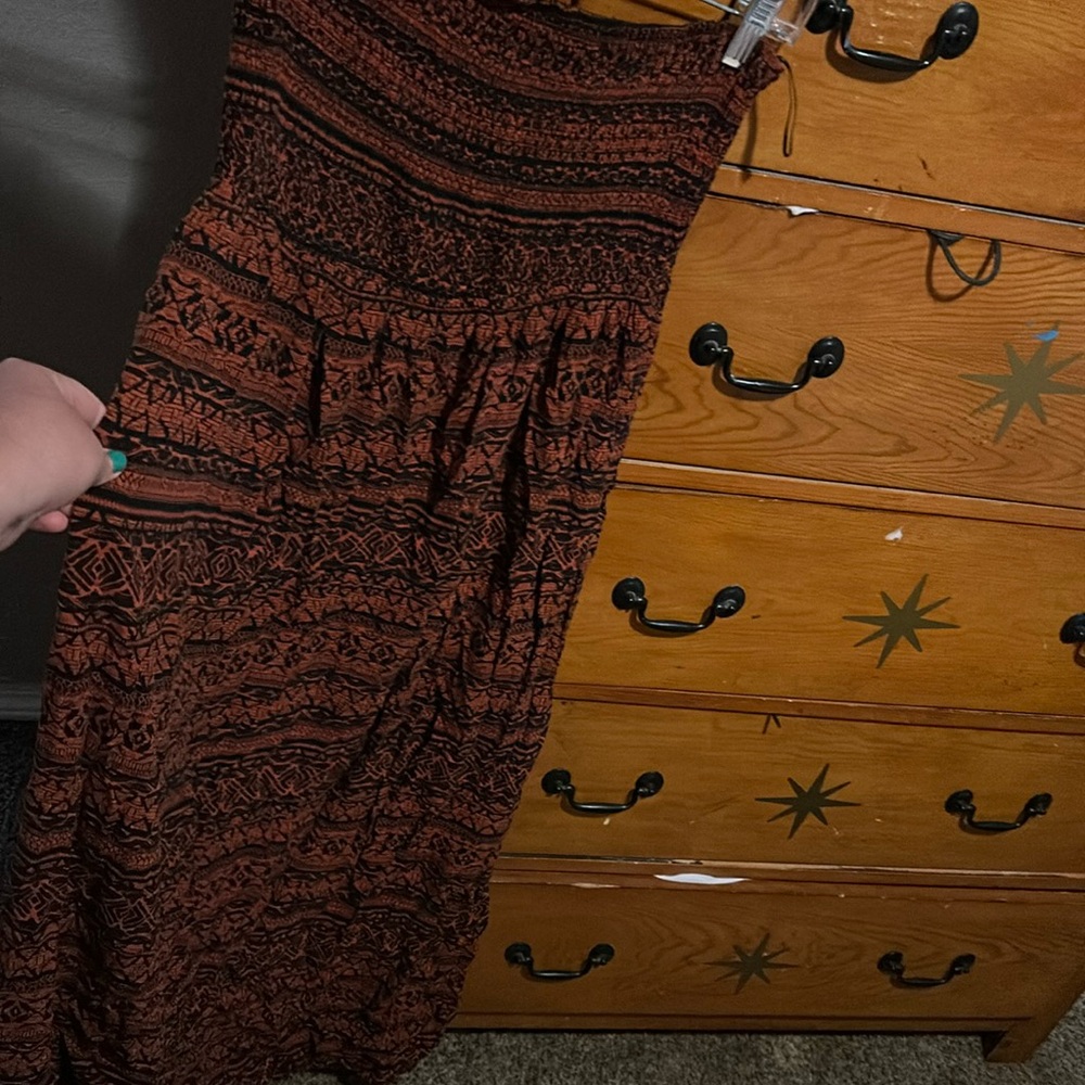 Strapless dress
